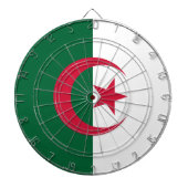Flagge Algerien Dartscheibe (vorne)