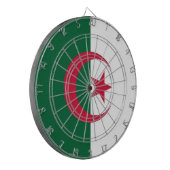 Flagge Algerien Dartscheibe (Vorderseite Links)