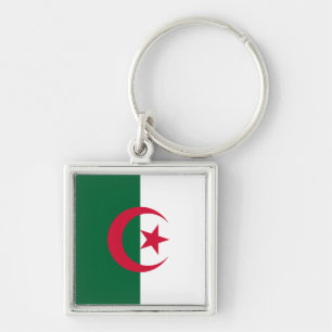 Flagge Algerien Schlüsselanhänger