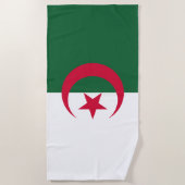 Flagge Algerien Strandtuch (Vorderseite)