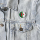 Flagge Algeriens Button (Beispiel)