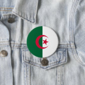 Flagge Algeriens Button (Beispiel)