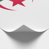 Flagge Algeriens Geschenkpapier (Ecke)