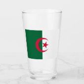 Flagge Algeriens Glas (Vorderseite)
