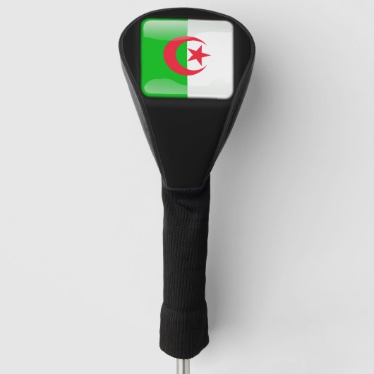 Flagge Algeriens Golf Headcover (Vorderseite)