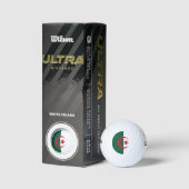 Flagge Algeriens Golfball (Verpackungen)