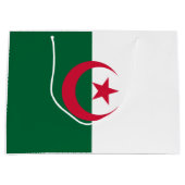 Flagge Algeriens Große Geschenktüte (Vorderseite)