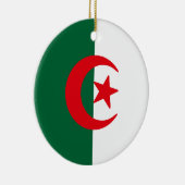 Flagge Algeriens Keramik Ornament (Rechts)