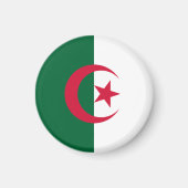Flagge Algeriens Magnet (Vorne)
