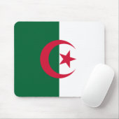 Flagge Algeriens Mousepad (Mit Mouse)