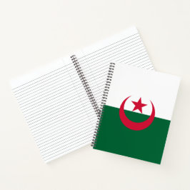 Flagge Algeriens Notizblock