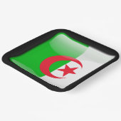 Flagge Algeriens Pappteller (Gewinkelt)