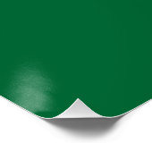 Flagge Algeriens Poster (Ecke)