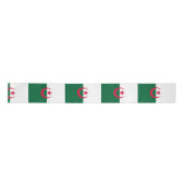 Flagge Algeriens Satinband (Vorderseite)