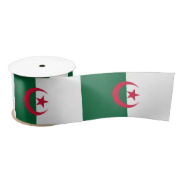 Flagge Algeriens Satinband
