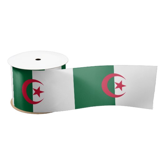 Flagge Algeriens Satinband (Spule)