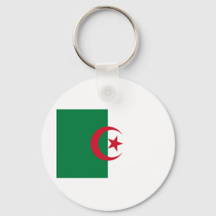 Flagge Algeriens Schlüsselanhänger