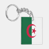 Flagge Algeriens Schlüsselanhänger (Vorderseite links)