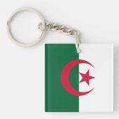 Flagge Algeriens Schlüsselanhänger (Vorderseite)