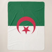 Flagge Algeriens Sherpadecke (Vorderseite)