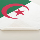 Flagge Algeriens Sherpadecke (3/4)