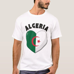 Flagge Algeriens T-Shirt