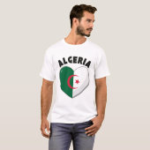 Flagge Algeriens T-Shirt (Vorne ganz)