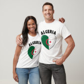 Flagge Algeriens T-Shirt (Unisex)