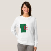 Flagge Algeriens T-Shirt (Vorne ganz)