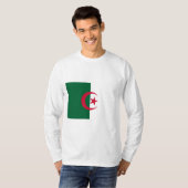 Flagge Algeriens T-Shirt (Vorne ganz)