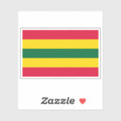 Flagge Algiers (Al-Sharafīs Osmanen), Algerien Aufkleber (Blatt)