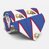 Flagge Amerikanisch-Samoas Krawatte (Gerollt)
