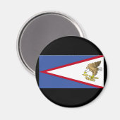 Flagge Amerikanisch-Samoas Magnet (Vorderseite/Rückseite)
