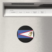 Flagge Amerikanisch-Samoas Magnet (In Situ (Geschirrspüler))