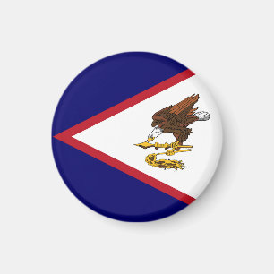 Flagge Amerikanisch-Samoas Magnet