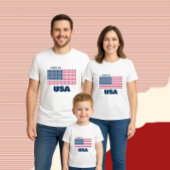 Flagge Amerikas Baby T-shirt