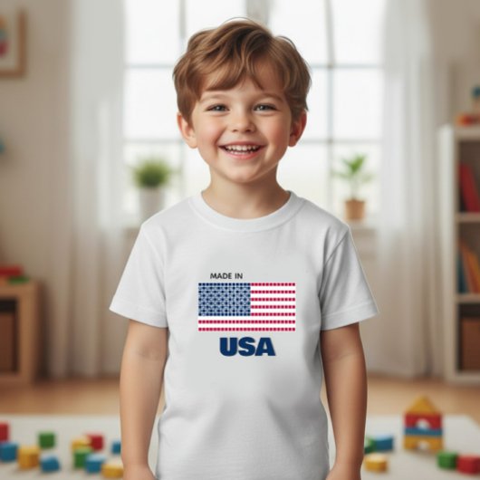 Flagge Amerikas Baby T-shirt