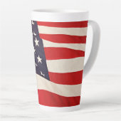 Flagge Amerikas Milchtasse (Rechte Ecke)