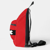 Flagge Amsterdam, Niederlande Crossbody Bag (Rechts)