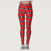 Flagge Amsterdam, Niederlande Leggings (Vorderseite)