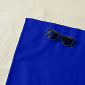 Flagge Andorras Strandtuch (Beispiel)