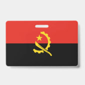 Flagge Angolas Ausweis (Rückseite)