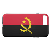 Flagge Angolas Case-Mate iPhone Hülle (Rückseite (Horizontal))