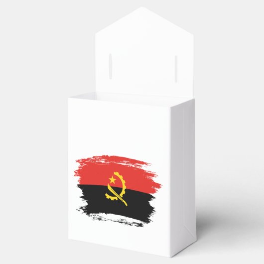 Flagge Angolas Geschenkschachtel (Geöffnet)
