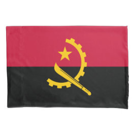 Flagge Angolas Kissenbezug