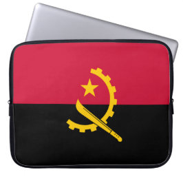 Flagge Angolas Laptopschutzhülle