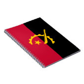 Flagge Angolas Notizblock (Rechte Seite)