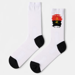 Flagge Angolas Socken