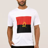 Flagge Angolas T-Shirt (Vorderseite)