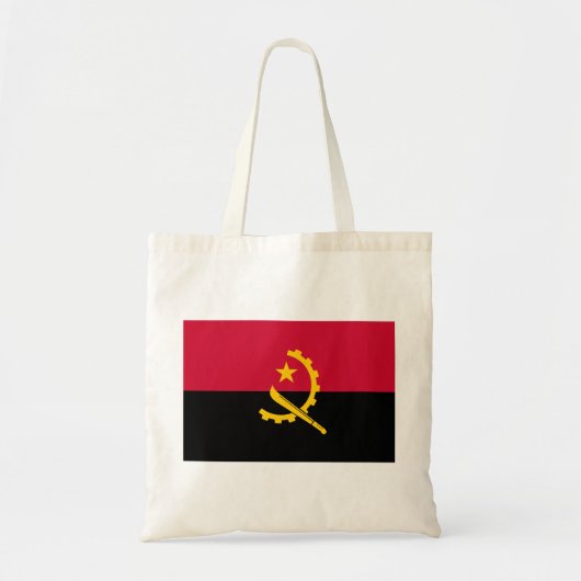 Flagge Angolas Tragetasche (Vorne)
